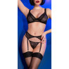 Chilirose Ensemble Analisa 4 Pièces Noir